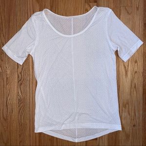 Lululemon Sheer Short Sleeve T Shirt sz 4
